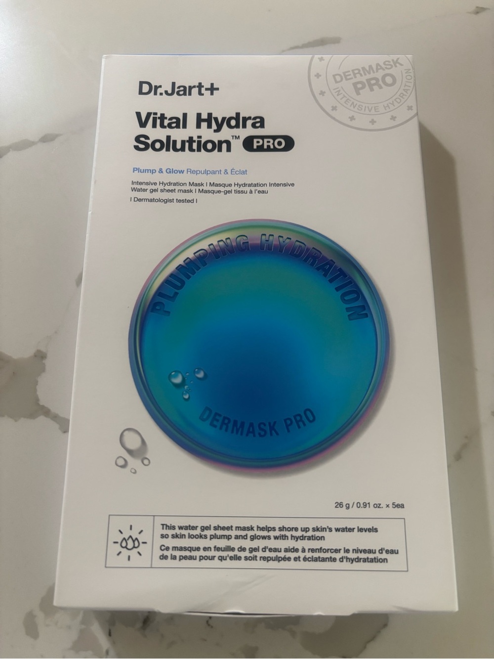 Dr.Jart+ Vital Hydra Solution PRO - Hydrating Gel Mask 5 count